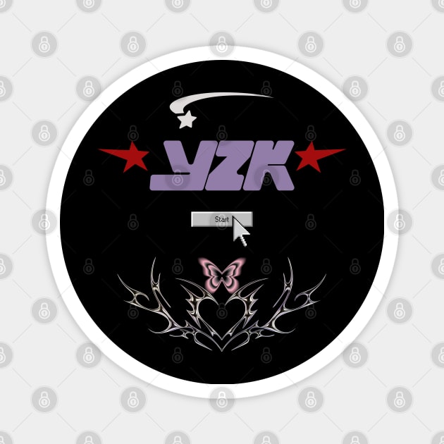 y2k Magnet by vaporgraphic